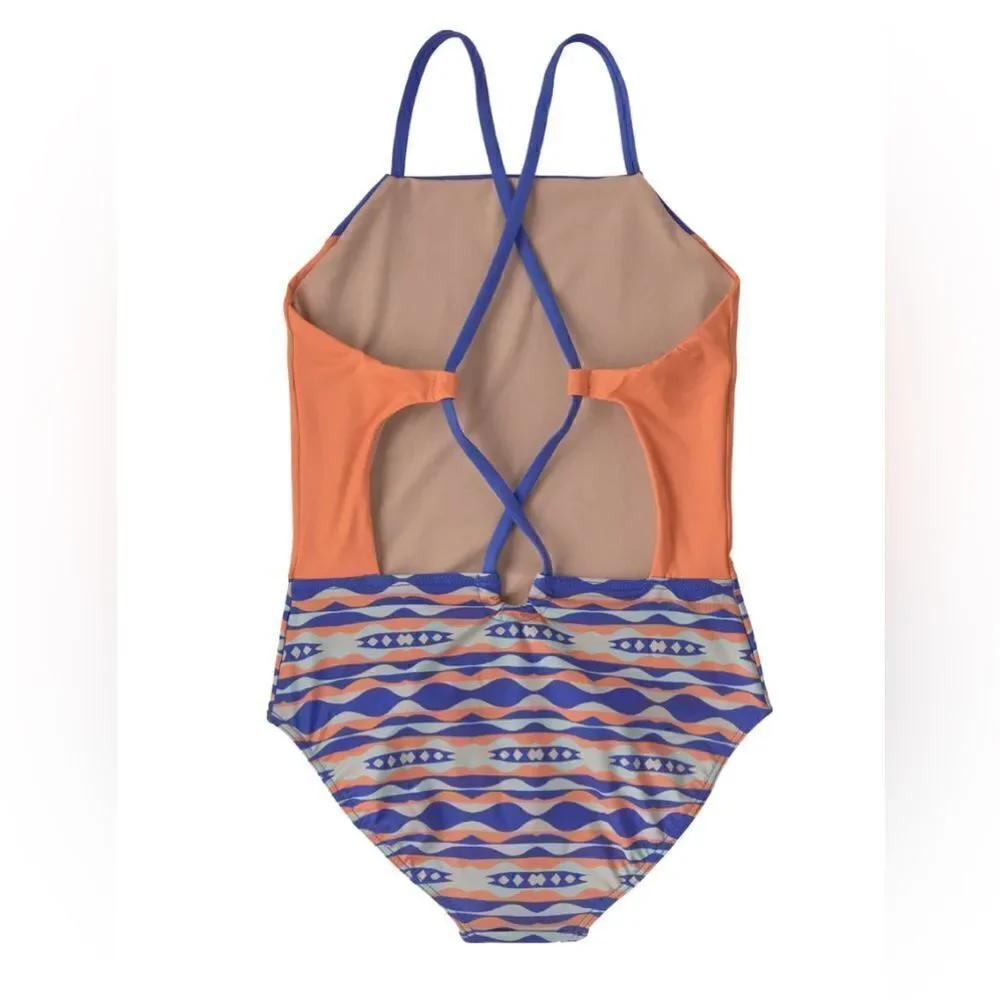 Patagonia Girls SHELL SEEKER ONE-PIECE SWIMSUIT